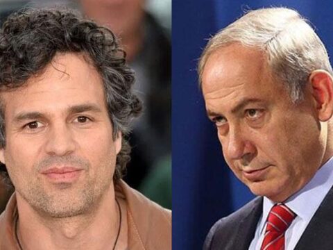 Hollywood yildizi mark ruffalodan netanyahuya sen manyak bir katilsin s7vBttU4